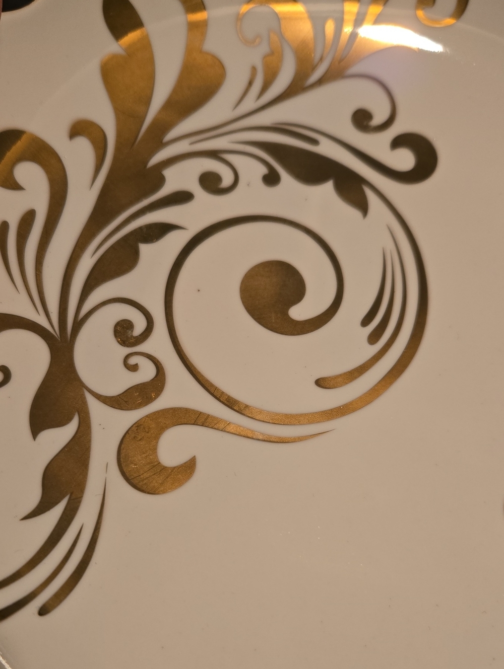 Pier 1 Elegant Scroll Plates - Picture 9 of 13
